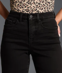 Buckle Black Fit No. 35 Cropped Wide Leg Stretch Jean Washed Black Online