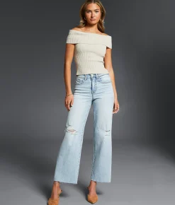 Jeans|Bottoms | Buckle Black Fit No. Cropped Wide Leg Stretch Jean Duxberry