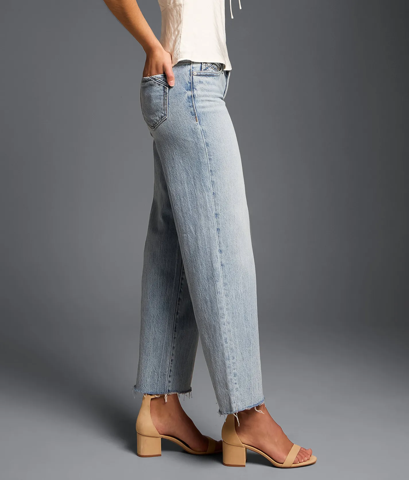 Jeans|Bottoms | Buckle Black Fit No. 13 Cropped Wide Leg Stretch Jean Druid