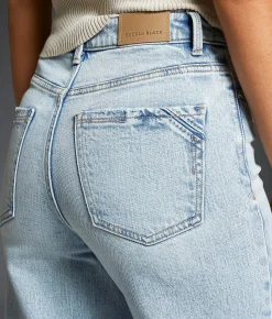 Buckle Black Fit No. 35 Cropped Wide Leg Stretch Jean Duxberry Online