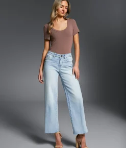 Jeans | Buckle Black Fit No. 23 Cropped Wide Leg Stretch Jean Annison