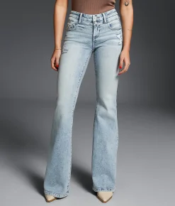 Buckle Black Fit No. 53 Flare Stretch Jean Knoll 6 Online