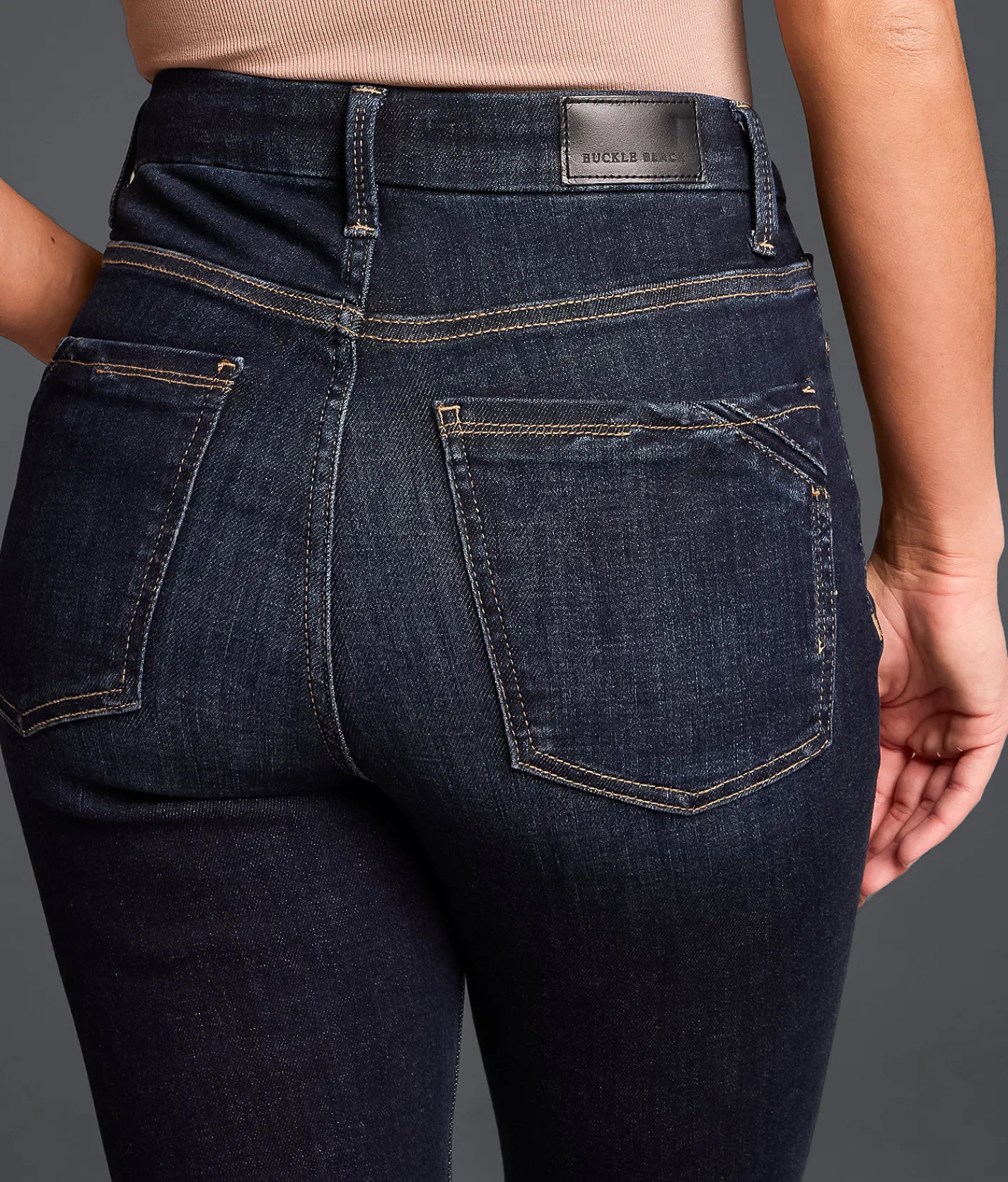 Buckle Black Fit No. 75 Flare Stretch Jean San Diego 30 New