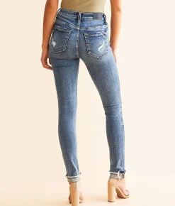 Buckle Black Fit No. 23 Skinny Stretch Cuffed Jean Tanzania 8