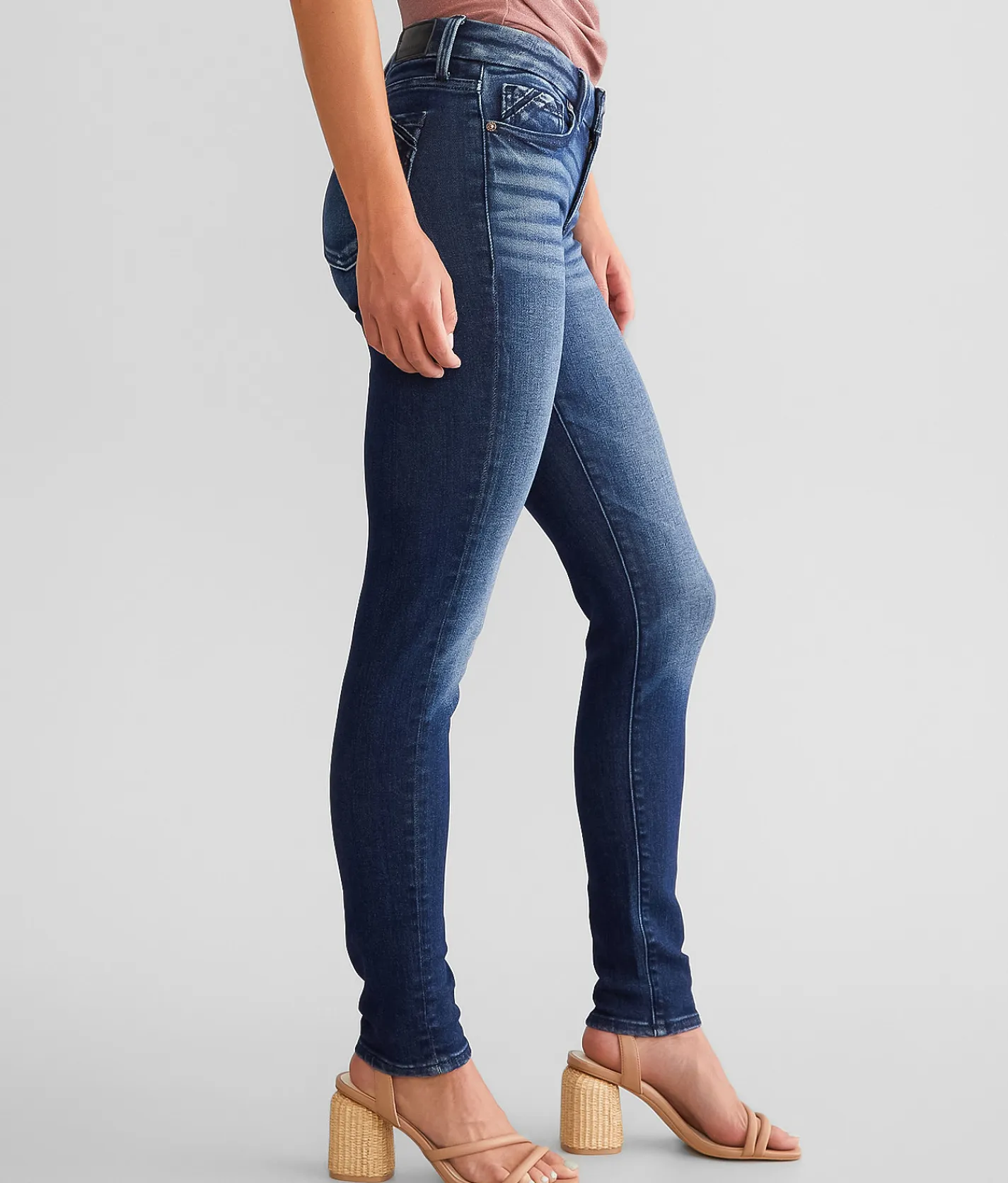 Buckle Black Fit No. 53 Skinny Stretch Jean Hanoi Best