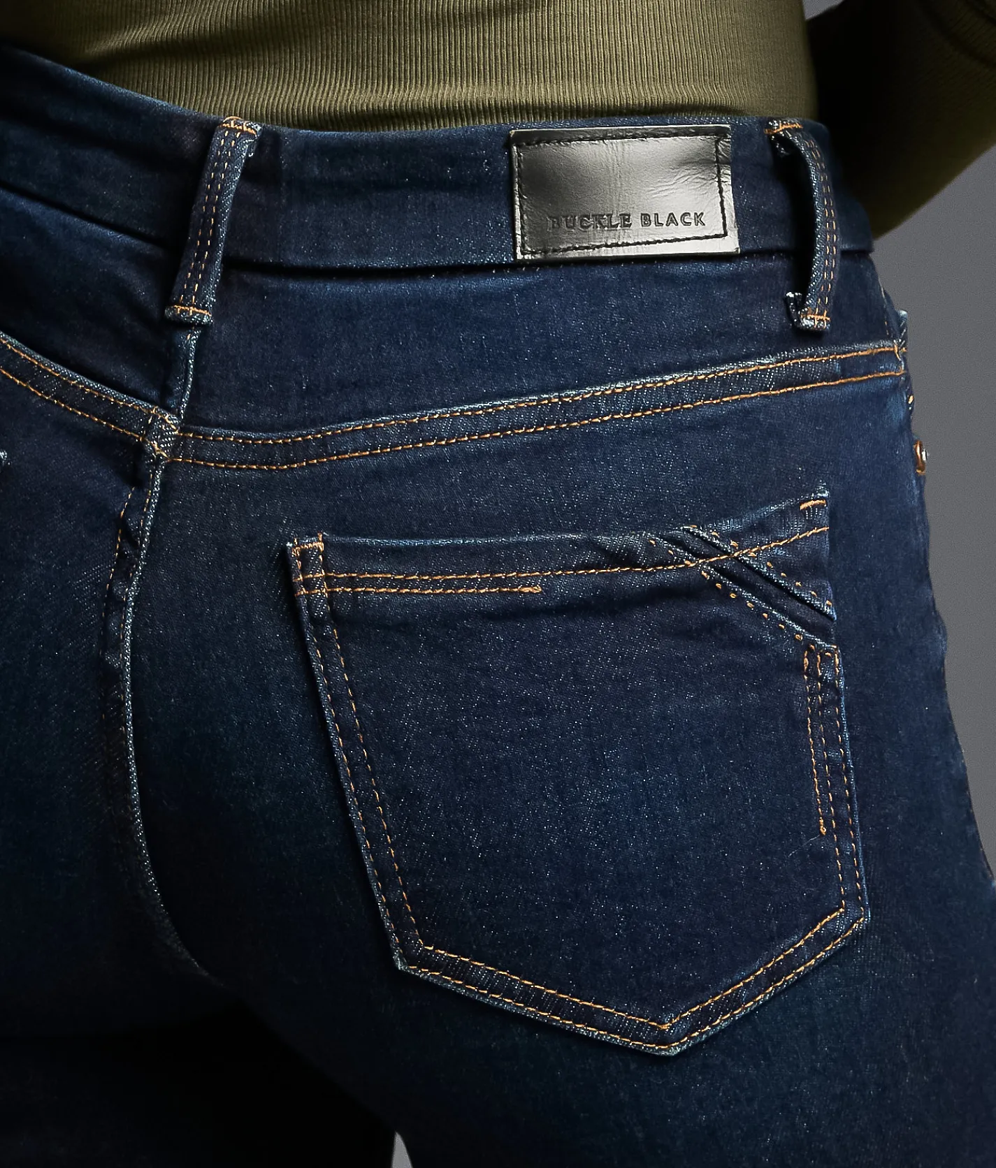 Buckle Black Fit No. 23 Straight Stretch Cuffed Jean Elkington 5 Best
