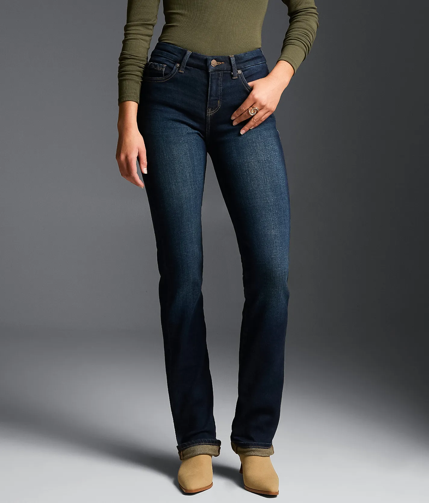 Buckle Black Fit No. 23 Straight Stretch Cuffed Jean Elkington 5 Best