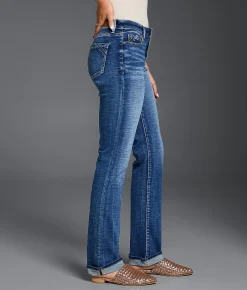 Jeans|Bottoms | Buckle Black Fit No. 85 Straight Stretch Cuffed Jean Kiessel