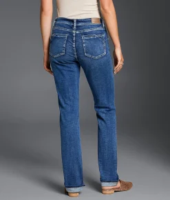 Jeans|Bottoms | Buckle Black Fit No. 85 Straight Stretch Cuffed Jean Kiessel