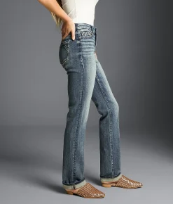 Jeans|Jeans | Buckle Black Fit No. 85 Straight Stretch Cuffed Jean Eureka Springs10