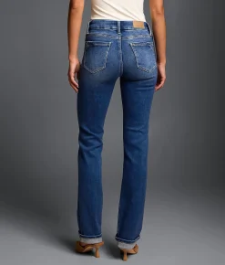 Jeans|Buckle Black Jeans | Buckle Black Fit No. 53 Straight Stretch Cuffed Jean Grouby