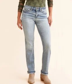 Buckle Black Fit No. 53 Straight Stretch Cuffed Jean Galax 2 Online
