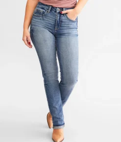 Buckle Black Fit No. 93 Straight Stretch Jean Boehm 7 New
