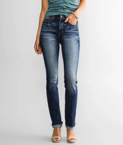 Buckle Black Fit No. 35 Straight Stretch Jean Galapagos Discount