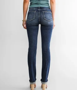 Buckle Black Fit No. 35 Straight Stretch Jean Galapagos Discount