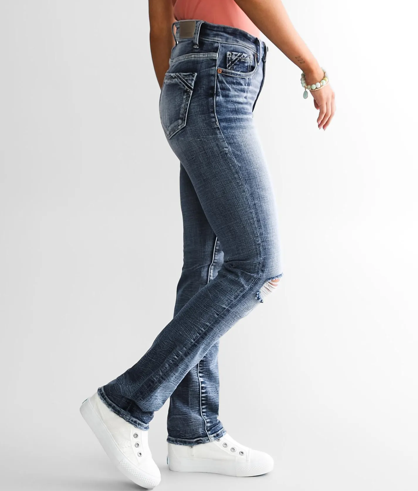 Jeans|Bottoms | Buckle Black Fit No. 75 Straight Stretch Jean Bissbee