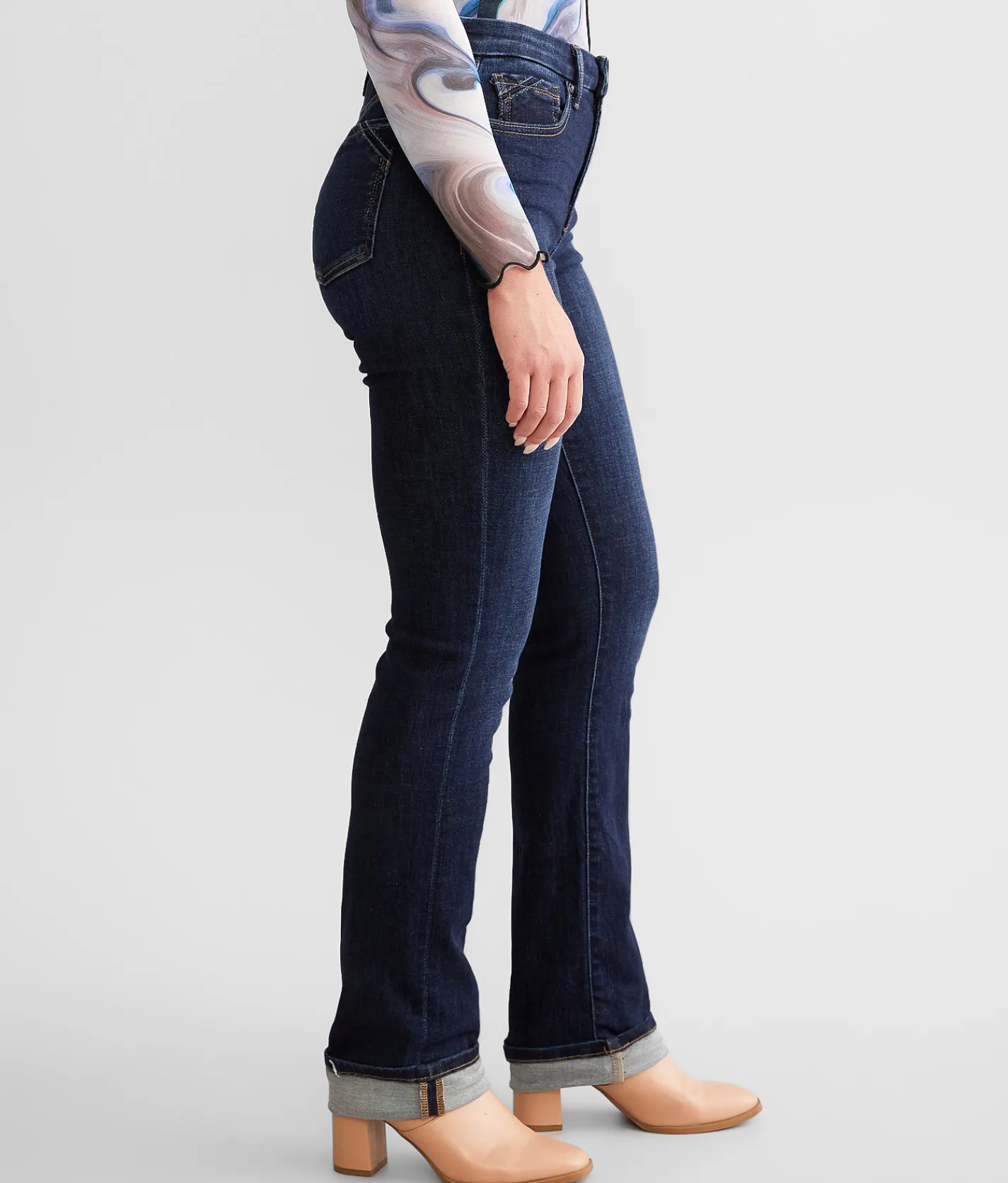 Buckle Black Fit No. 93 Straight Stretch Jean Cabo Verde 2 Online