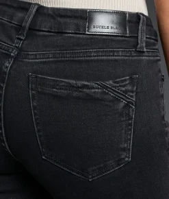 Buckle Black Fit No. 53 Straight Stretch Jean Black Discount