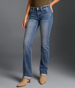 Buckle Black Fit No. 53 Straight Stretch Jean Haislip 3 Sale
