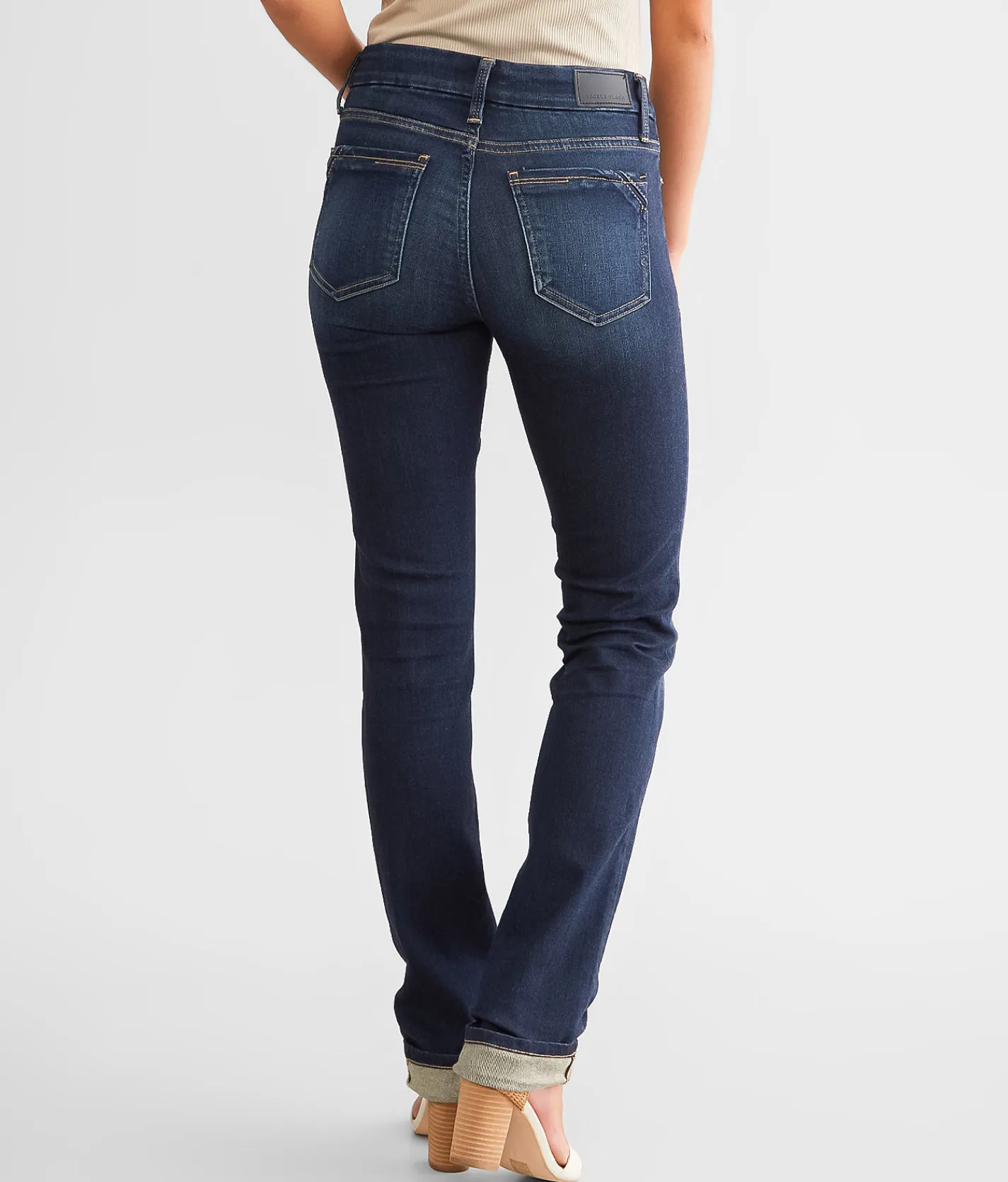 Jeans|Bottoms | Buckle Black Fit No. 53 Straight Stretch Jean Marin