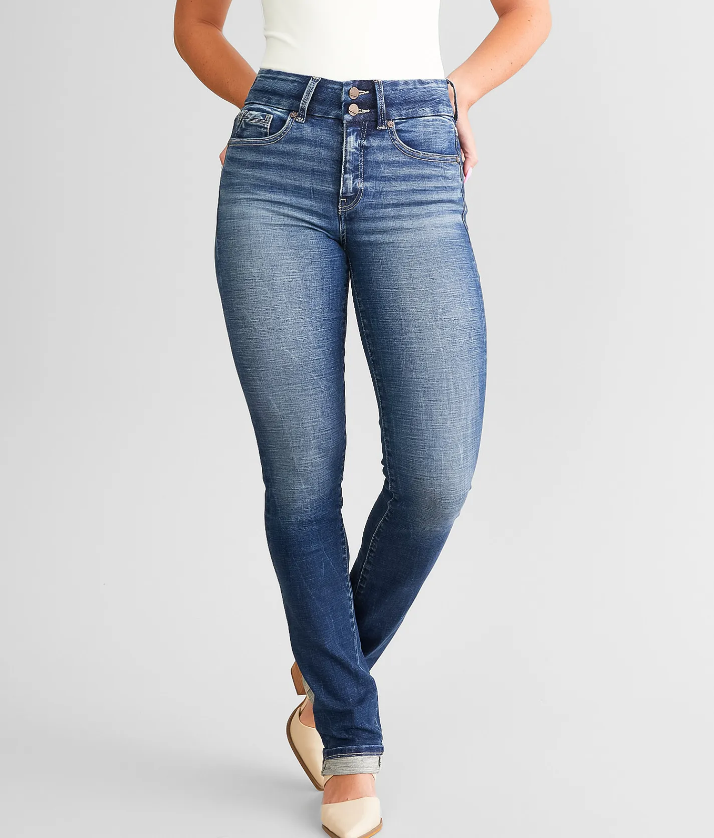 Buckle Black Fit No. 93 Straight Stretch Jean Frankfort 6 Outlet