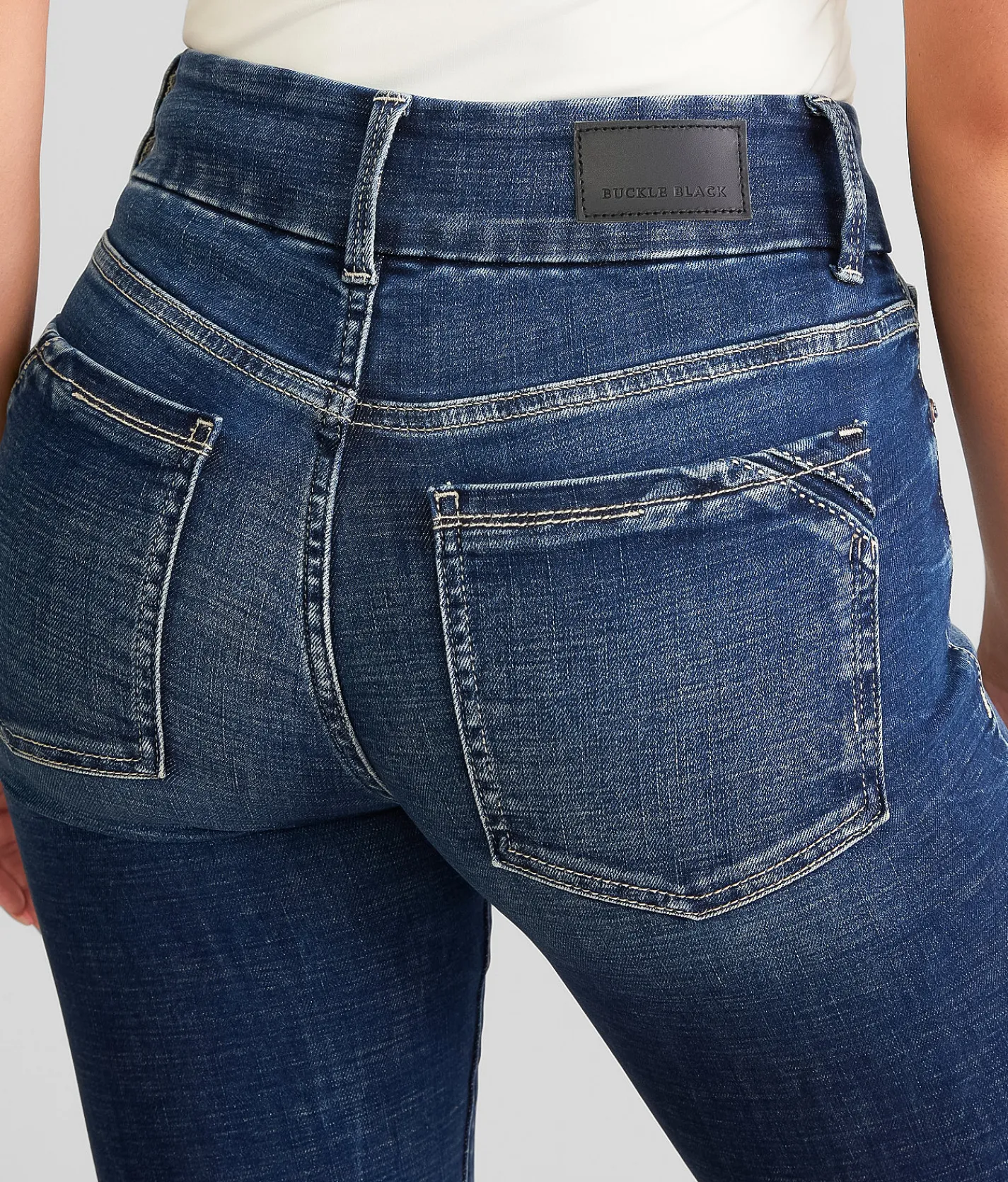 Buckle Black Fit No. 93 Straight Stretch Jean Frankfort 6 Outlet