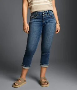Jeans|Bottoms | Buckle Black Fit No. 85 Stretch Cuffed Capri Jean Camino 2