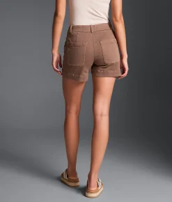 Bottoms|Shorts | Buckle Black Fit No. 53 Stretch Short Deep Taupe