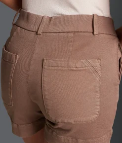 Bottoms|Shorts | Buckle Black Fit No. 53 Stretch Short Deep Taupe