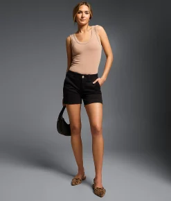 Buckle Black Fit No. 53 Stretch Short Black New