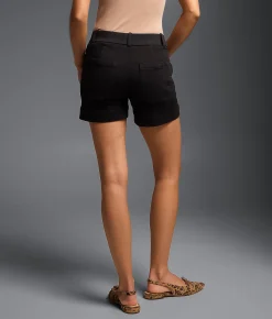 Buckle Black Fit No. 53 Stretch Short Black New