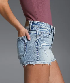 Bottoms|Shorts | Buckle Black Fit No. 23 Stretch Short Indale