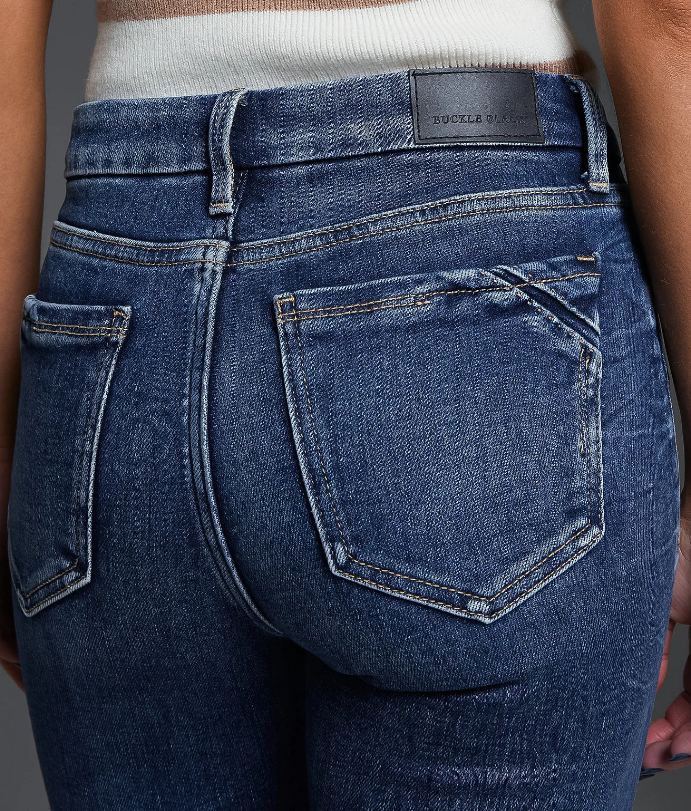 Buckle Black Fit No. 53 Tailored Boot Stretch Jean Gatlin 2 Sale