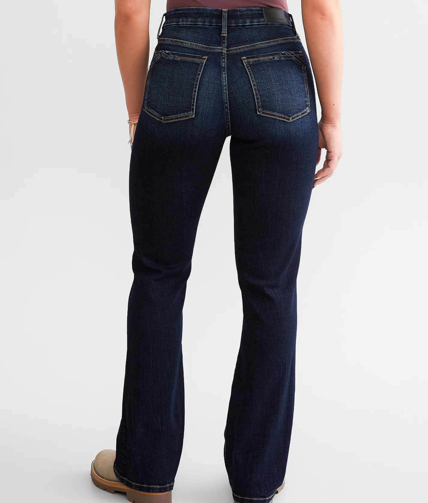 Buckle Black Fit No. 93 Tailored Boot Stretch Jean Chowan Best