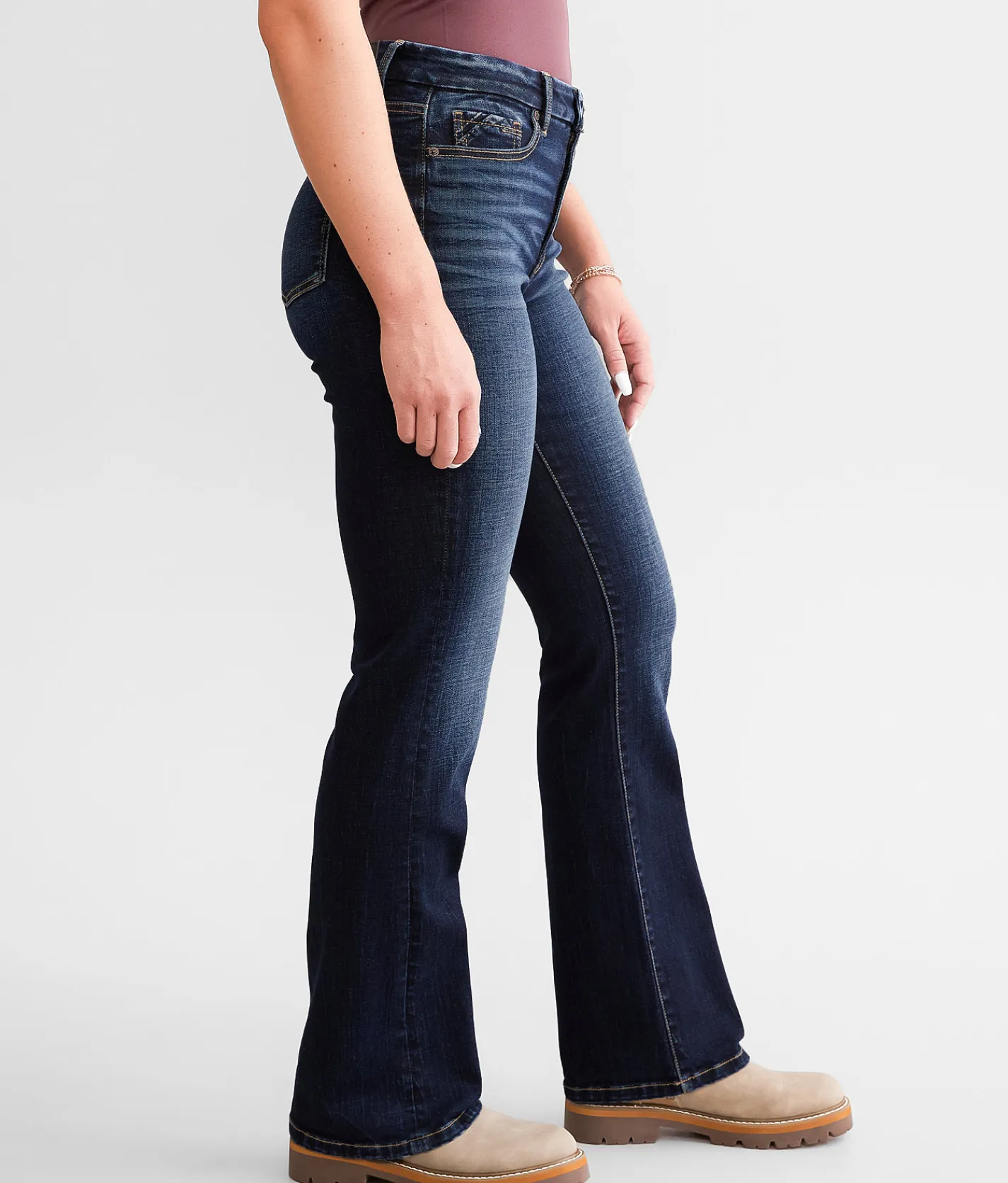 Buckle Black Fit No. 93 Tailored Boot Stretch Jean Chowan Best