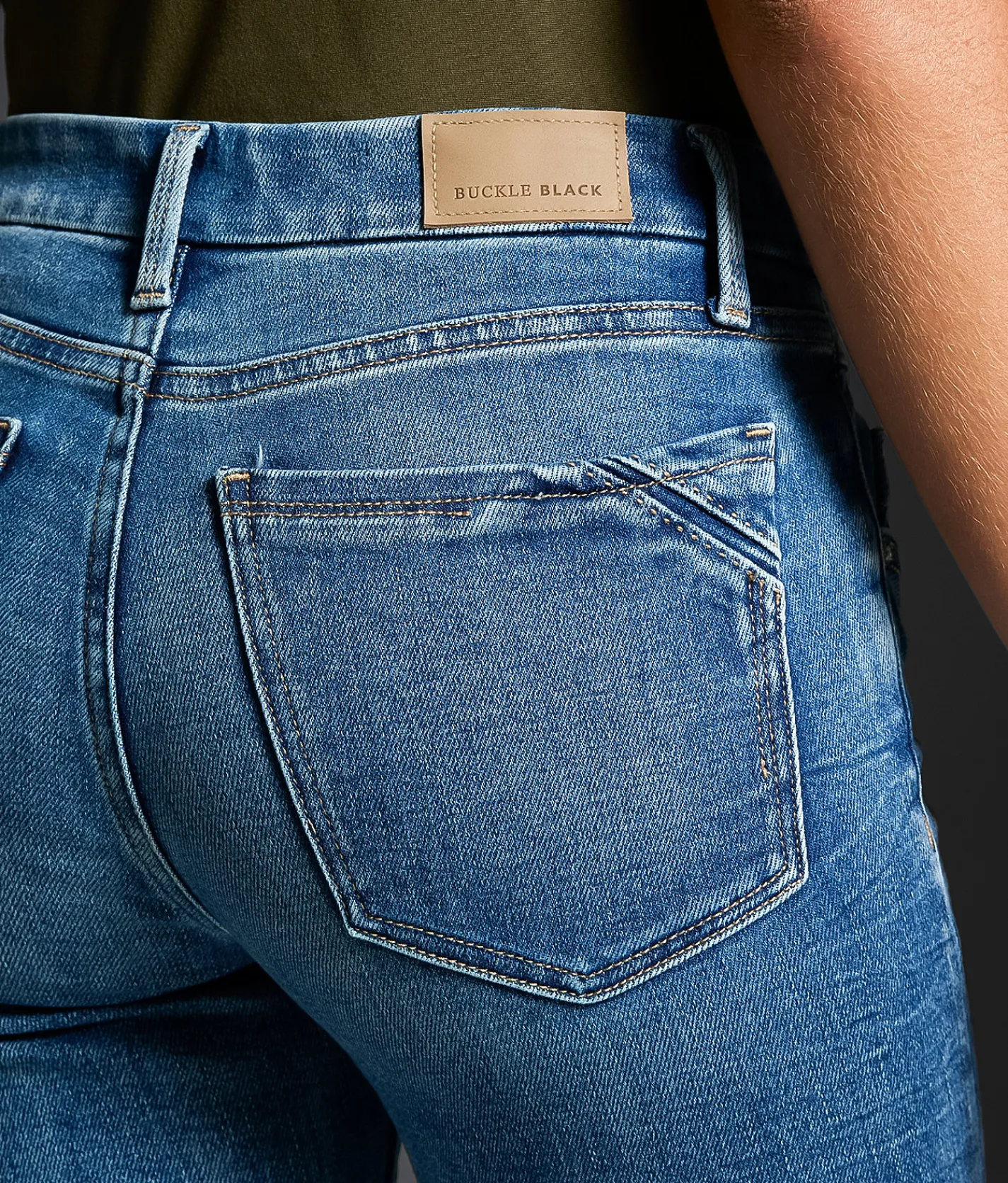 Buckle Black Fit No. 53 Tailored Boot Stretch Jean Doric Sale