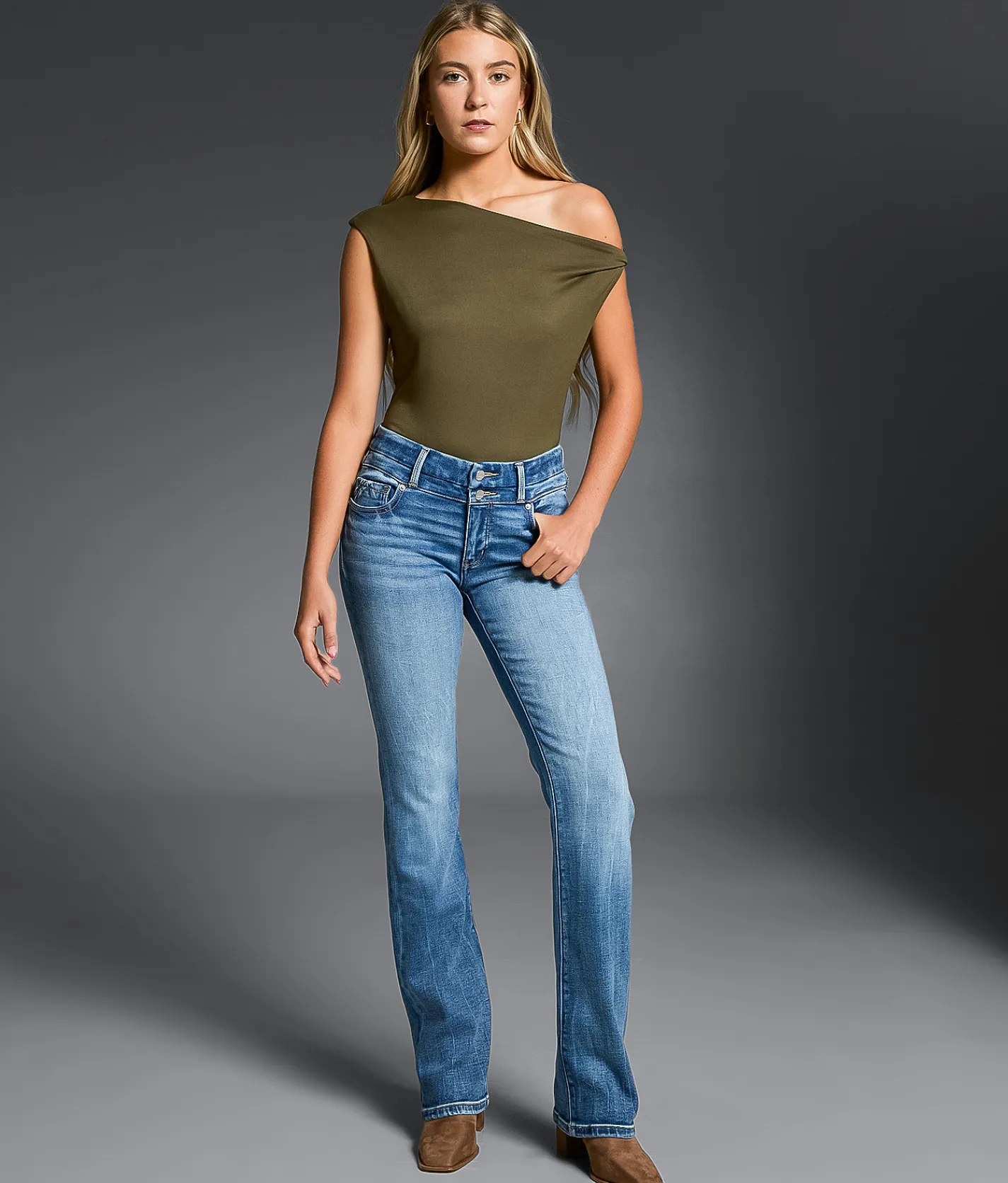 Buckle Black Fit No. 53 Tailored Boot Stretch Jean Doric Sale