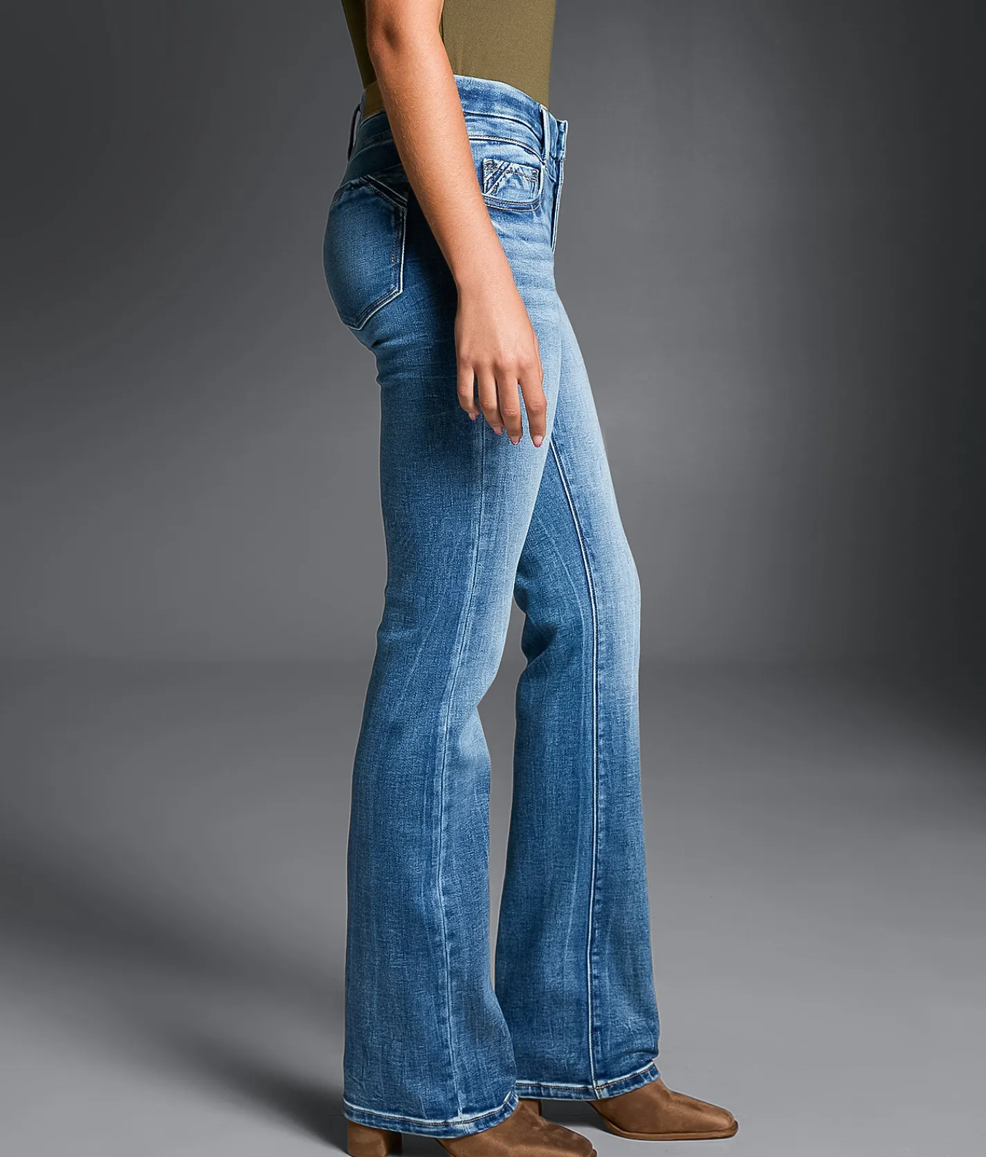 Buckle Black Fit No. 53 Tailored Boot Stretch Jean Doric Sale