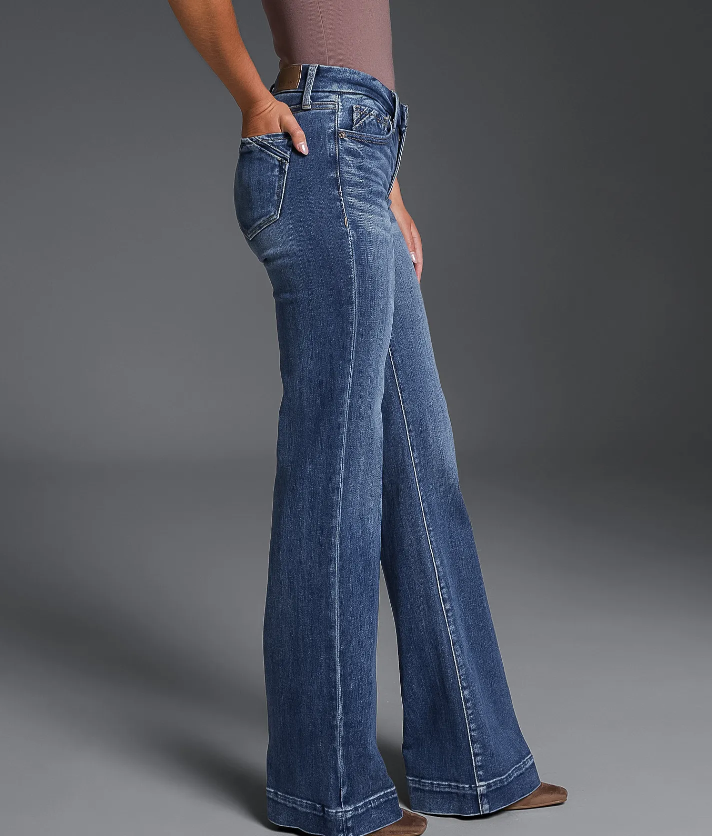 Buckle Black Fit No. 53 Trouser Stretch Jean Haislip Online