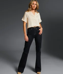 Buckle Black Fit No. 35 Trouser Stretch Jean Betzer New