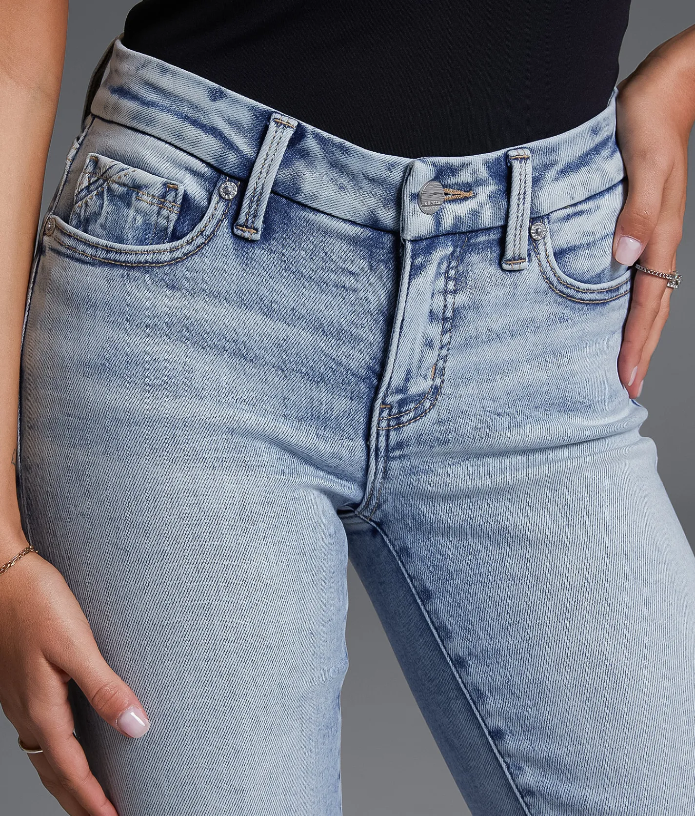 Jeans|Bottoms | Buckle Black Fit No. 53 Trouser Stretch Jean Knoll 7