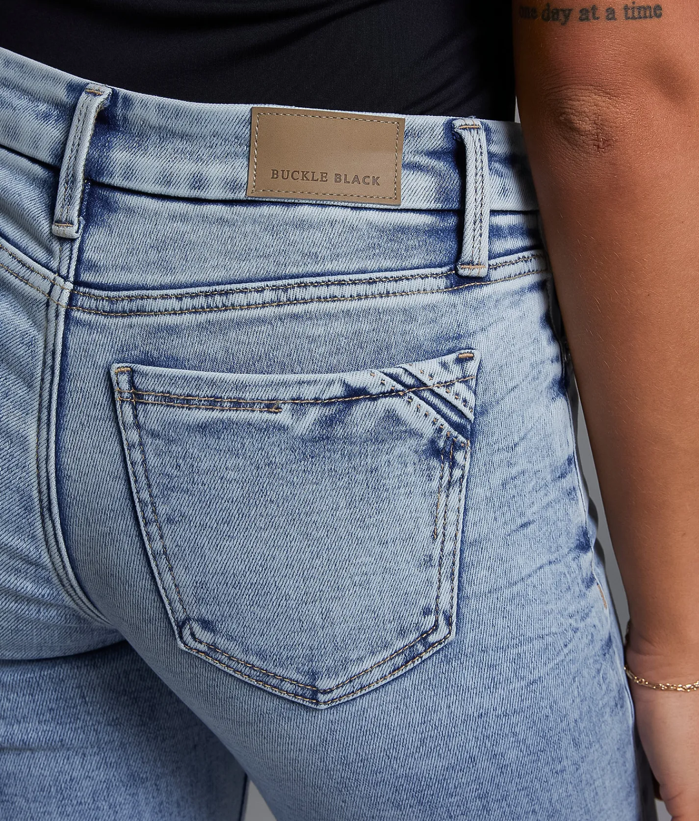 Jeans|Bottoms | Buckle Black Fit No. 53 Trouser Stretch Jean Knoll 7