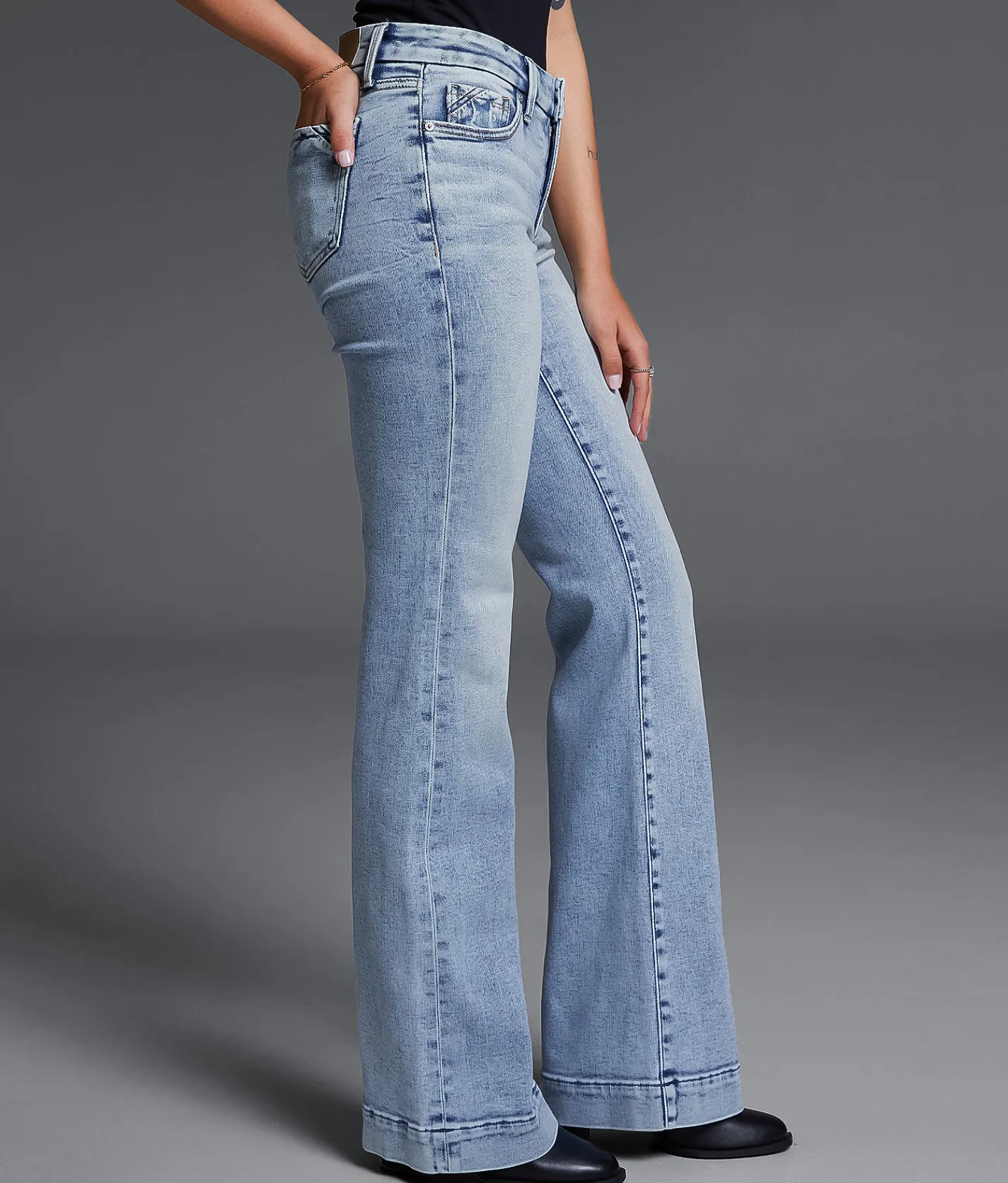 Jeans|Bottoms | Buckle Black Fit No. 53 Trouser Stretch Jean Knoll 7