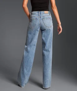 Jeans | Buckle Black Fit No. 53 Wide Leg Stretch Jean Kaplin 5