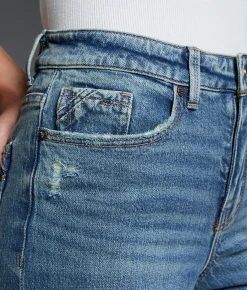 Jeans | Buckle Black Fit No. Wide Leg Stretch Jean Hibiscus
