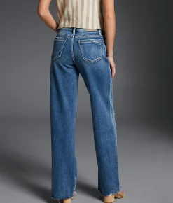 Jeans | Buckle Black Fit No. 53 Wide Leg Stretch Jean Hagood