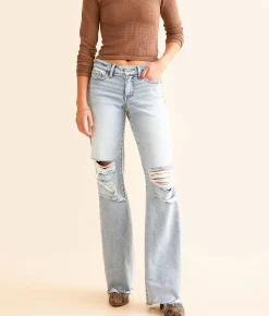 Buckle Black Fit No. 53 Wide Leg Stretch Jean Del Norte 5 Online