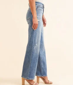 Buckle Black Fit No. 35 Wide Leg Stretch Jean Hogan New