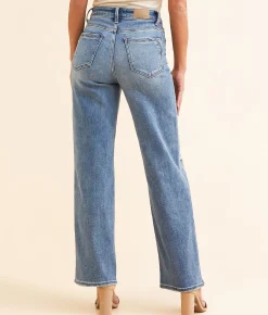 Buckle Black Fit No. 35 Wide Leg Stretch Jean Hogan New
