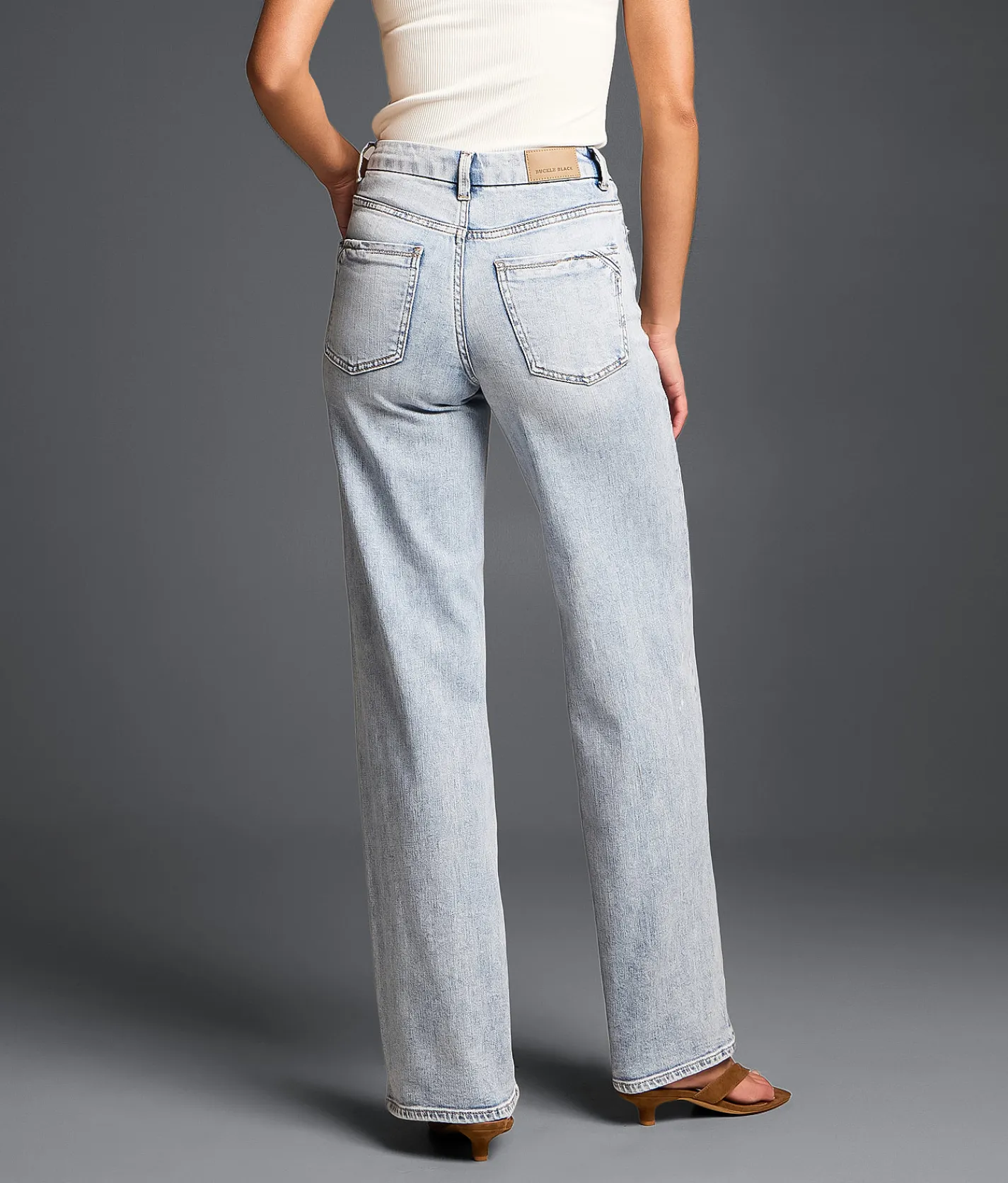 Jeans | Buckle Black Fit No. Wide Leg Stretch Jean Ingleside